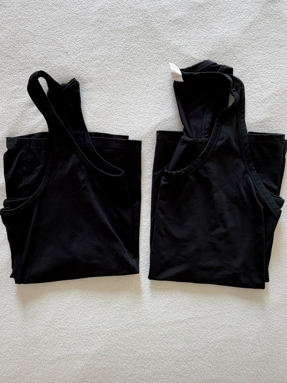 Black Tank Tops - Pack of 2